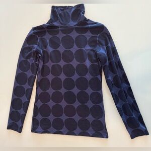 Marimekko Uniqlo HEATTECH Turtleneck Navy Blue - Size Medium - New Without Tags